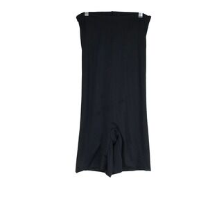 Assets by Sara Blakely Spanx Black Full Body Slip Shaper Shorts 3X